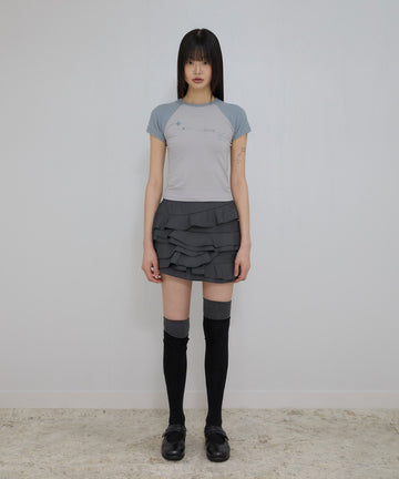 Muta Waffle Raglan T-Shirt